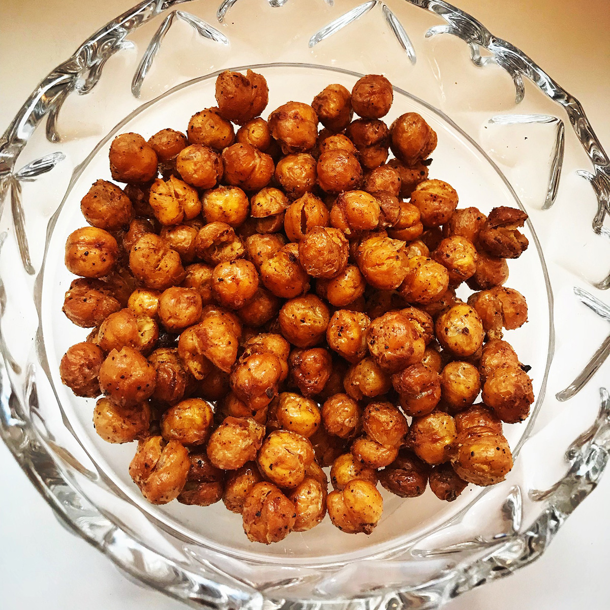 Crispy Crunchy Chickpeas